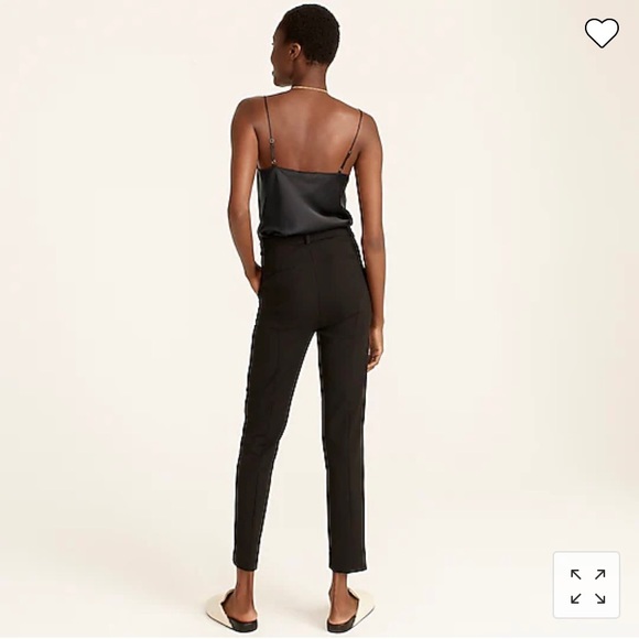J. Crew High-rise Cameron Pants Size 6 Black - Picture 2 of 6